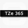 TZe365 White on Black Tape (36mm)