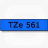 TZe561 Black On Blue Tape (36mm)
