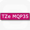 TZeMQP35 White On Berry Pink Matt Tape (12mm) 6ks