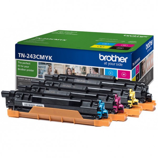 Toner BROTHER TN-243 K/C/M/Y kit HL-L3210CW/L3270CDW, DCP-L3510CDW/L3550CDW, MFC-L3730CDN/L3770CDW