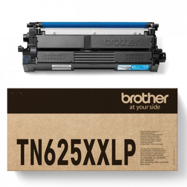 Toner BROTHER TN-625XXL Cyan HL-L8430CDW/L8570CDW, DCP-L8630CDW, MFC-L8730CDW/L8970CDW (6500 str.)